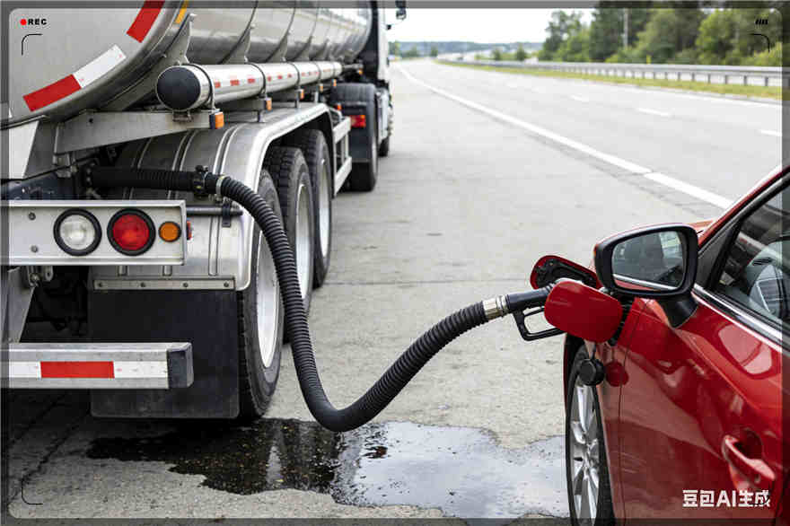 雁山区汽车救援送水案例